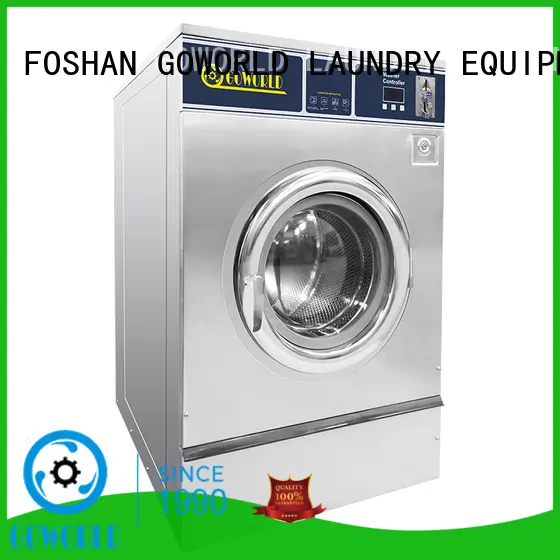 GOWORLD safe use self service laundry equipment steam heating for laundry shop 1