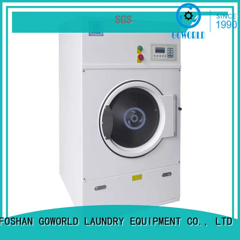GOWORLD automatic electric tumble dryer for drying laundry cloth for laundry plants 1