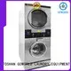 GOWORLD Automatic stackable washer dryer combo LPG gas heating for school 1