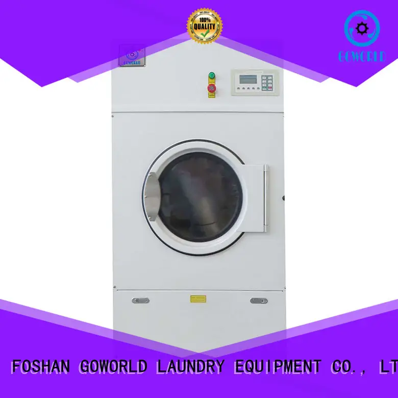 GOWORLD standard laundry dryer machine low noise for hotel 1