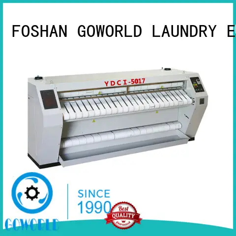 GOWORLD heating flat roll ironer for sale for textile industries 1