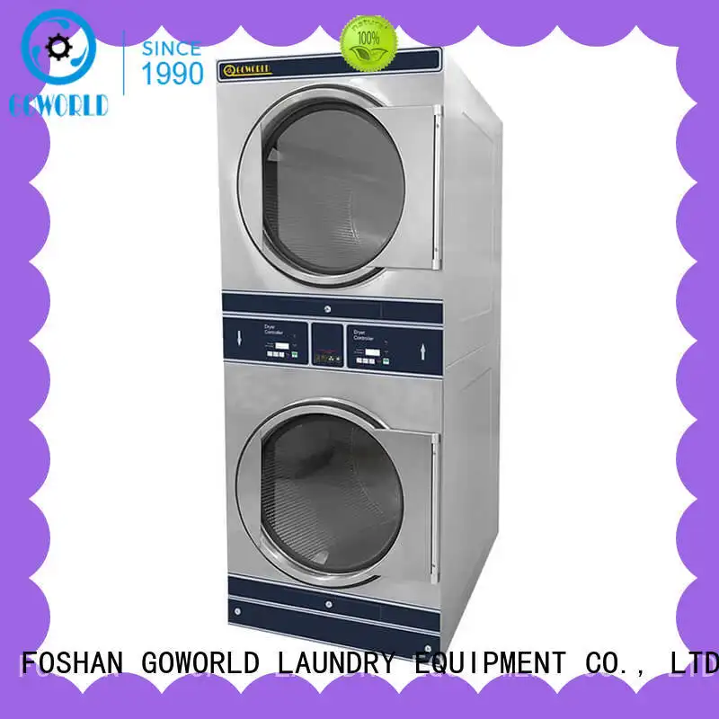 GOWORLD combo stackable washer and dryer sets supplier for fire brigade 1