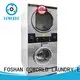 Energy Saving stackable washer dryer combo dryer LPG gas heating for school 1