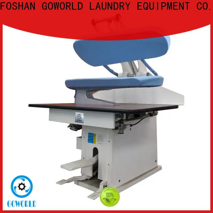 GOWORLD press form finishing machine Manual control for dry cleaning shops 1