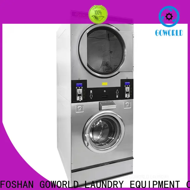 GOWORLD 8kg12kg self service washing machine natural gas heating for hotel 1