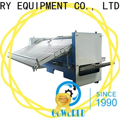 GOWORLD laundry folding machine intelligent control system for laundry factory 1