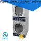 GOWORLD laundry stacking washer dryer electric heating for school 1