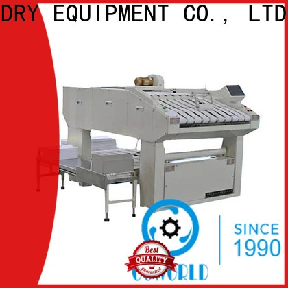 automatic towel folder folding high speed for laundry factory 1