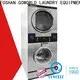 GOWORLD Easy Operated stacking washer dryer LPG gas heating for laundry shop 1