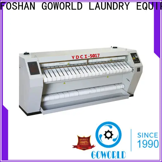 GOWORLD high quality roller ironing machine free installation for laundry shop 1