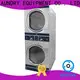 GOWORLD combo stacking washer dryer LPG gas heating for hotel 1
