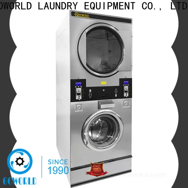 GOWORLD double self laundry machine directly price for commercial laundromat 1