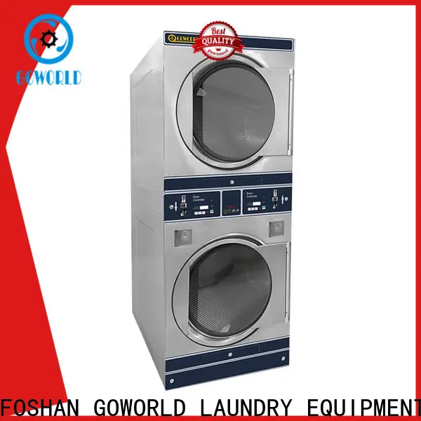 GOWORLD automatic self laundry machine LPG gas heating for commercial laundromat 1