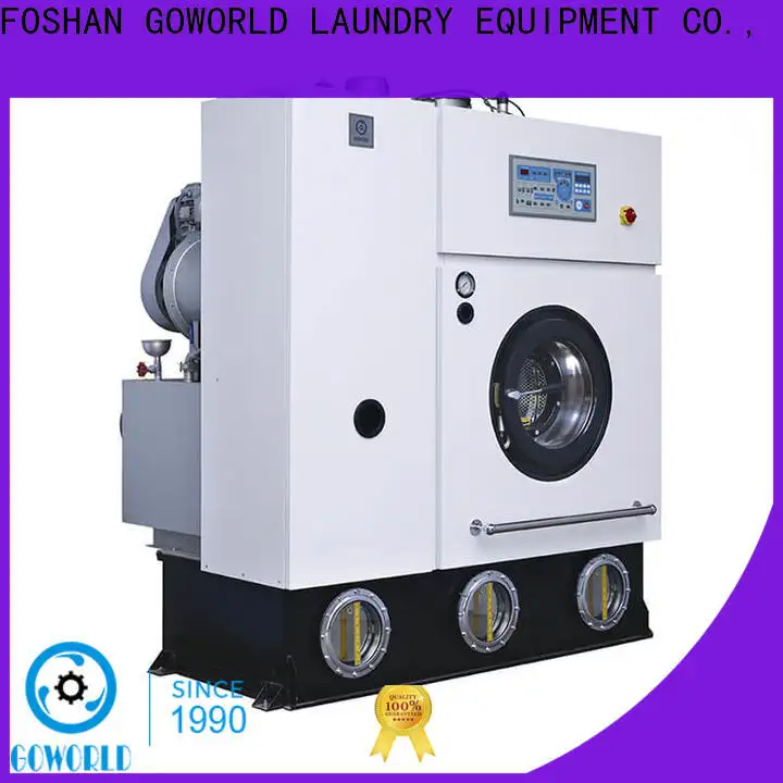 GOWORLD reliable dry cleaning machine Easy operated for railway company 1
