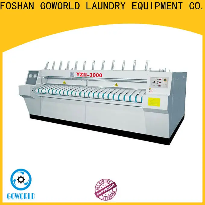 GOWORLD heat proof flat work ironer machine free installation 1