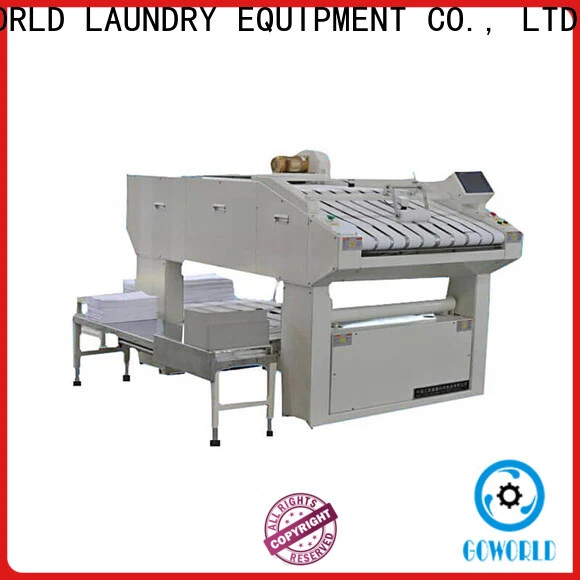 GOWORLD automatic automatic towel folder high speed for laundry factory 1