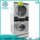 GOWORLD commercial stackable washer and dryer sets natural gas heating for laundry shop 1