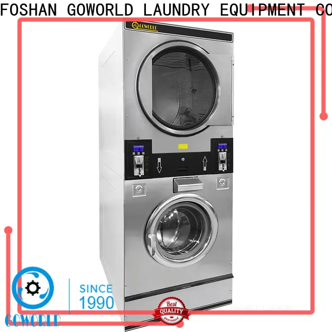 GOWORLD 8kg15kg self laundry machine electric heating for laundry shop 1