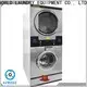 Low Noise stackable washer and dryer sets combo steam heating for school 1