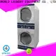 GOWORLD Manual stacking washer dryer natural gas heating for laundry shop 1