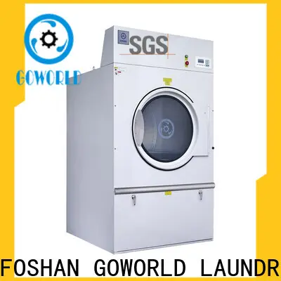 GOWORLD industrial electric tumble dryer for drying laundry cloth for laundry plants 1