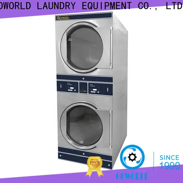 GOWORLD machine stackable washer dryer combo steam heating for fire brigade 1