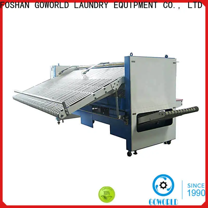 GOWORLD machine folding machine efficiency for laundry factory 1