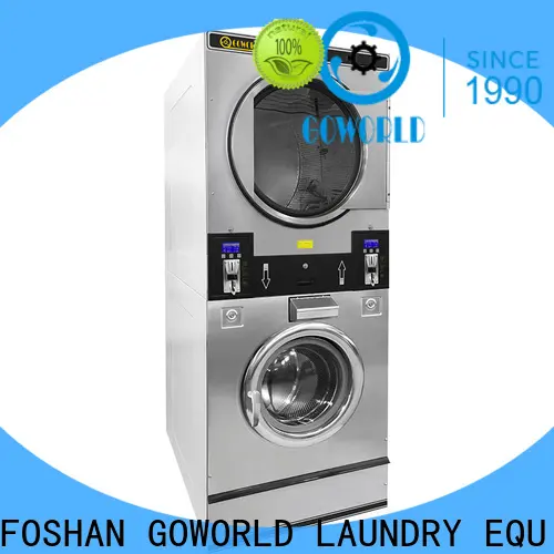 GOWORLD clothes self service laundry equipment electric heating for laundry shop 1