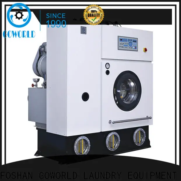 GOWORLD reliable dry cleaning washing machine Easy operated for railway company 1