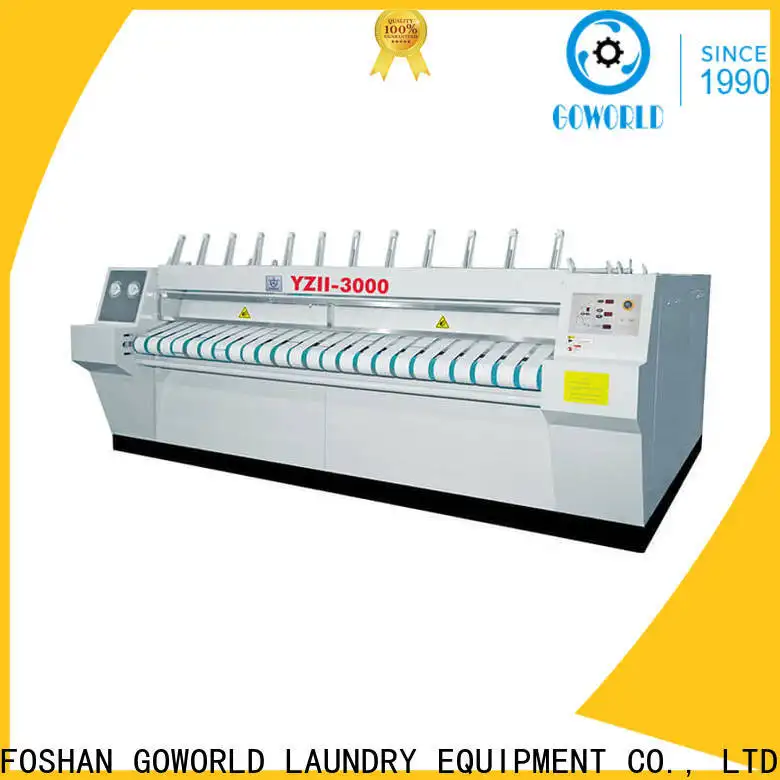 GOWORLD machine flat roll ironer factory price for textile industries 1