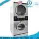 Energy Saving stackable washer dryer combo laundry natural gas heating for commercial laundromat 1