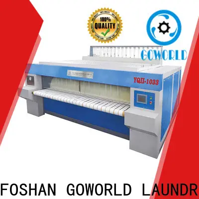 GOWORLD safe flat roll ironer free installation for laundry shop 1