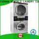 GOWORLD Easy Operated stacking washer dryer electric heating for fire brigade 1