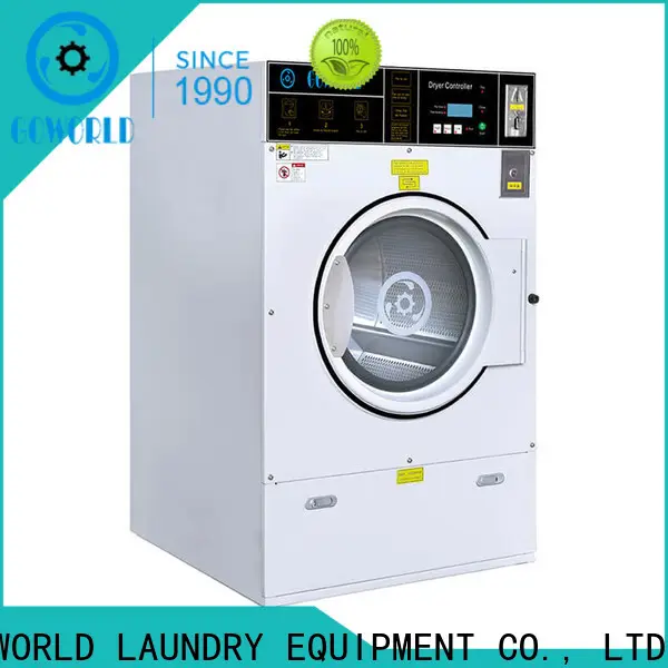 GOWORLD self service washing machine natural gas heating for laundry shop 1