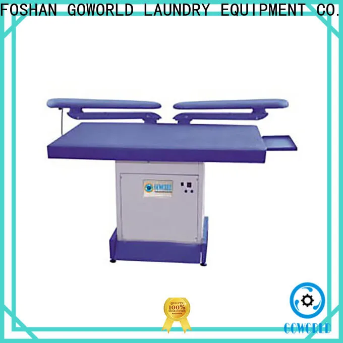 GOWORLD practical laundry press machine Steam heating for garments factories 1