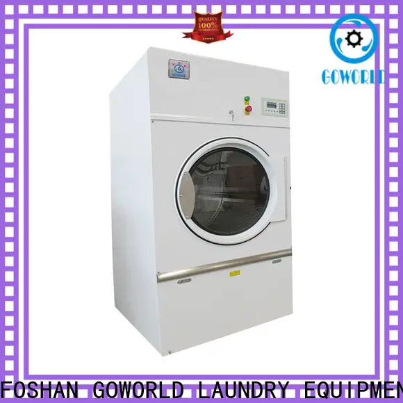 GOWORLD automatic laundry dryer machine simple installation for hospital 1