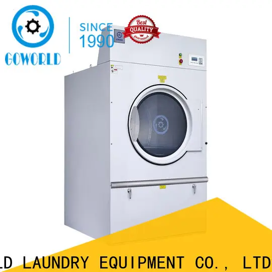 GOWORLD heating industrial tumble dryer easy use for laundry plants 1