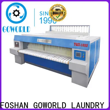 GOWORLD safe flat work ironer machine factory price for textile industries 1