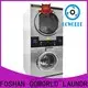 Easy Operated stackable washer and dryer sets drying natural gas heating for commercial laundromat 1