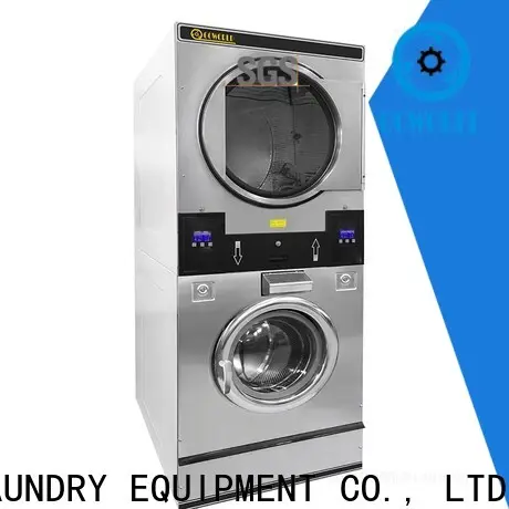 GOWORLD laundromat stackable washer and dryer sets supplier for fire brigade 1
