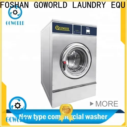 GOWORLD stainless steel semi automatic laundry machine Easy to control for Commercial laundromat1 1
