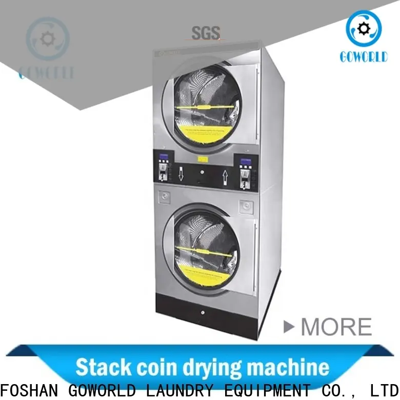 GOWORLD stainless steel semi automatic laundry machine Easy to control for Commercial laundromat2 1