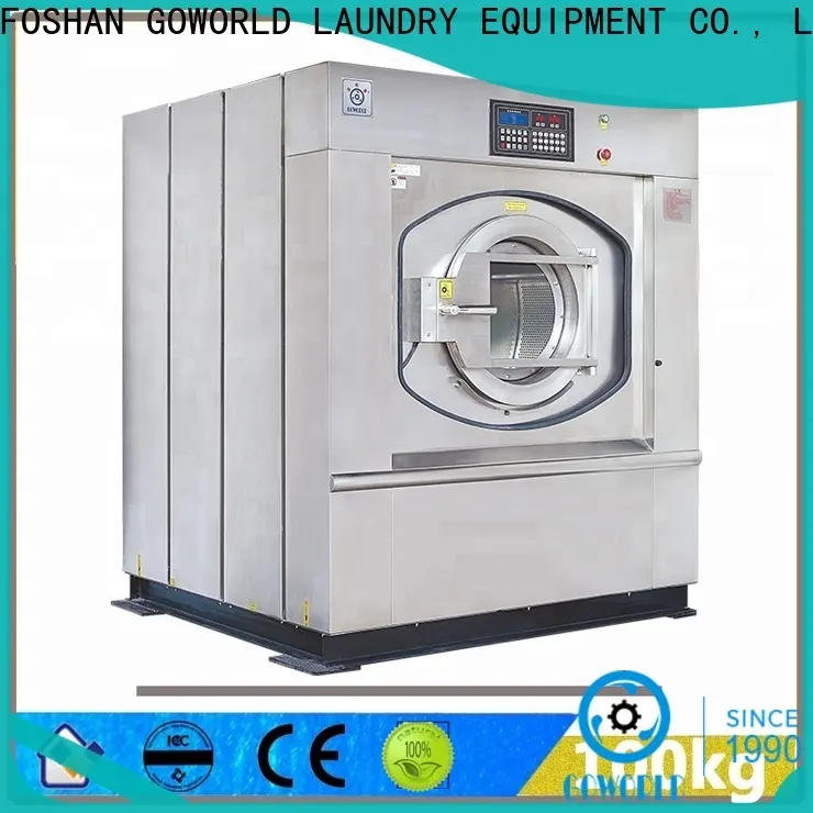 GOWORLD stainless steel semi automatic laundry machine Easy to control for Commercial laundromat8 1