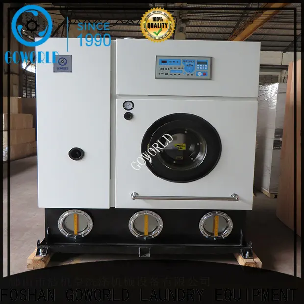 GOWORLD stainless steel semi automatic laundry machine Easy to control for Commercial laundromat36 1