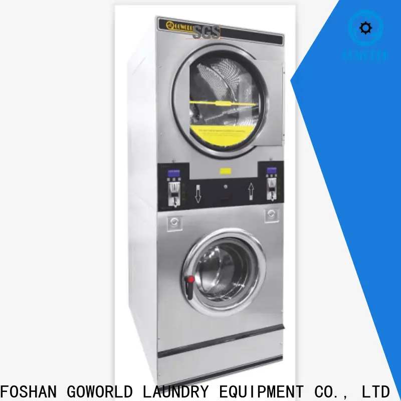 GOWORLD stainless steel semi automatic laundry machine Easy to control for Commercial laundromat39 1