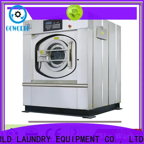 GOWORLD stainless steel semi automatic laundry machine Easy to control for Commercial laundromat45 1
