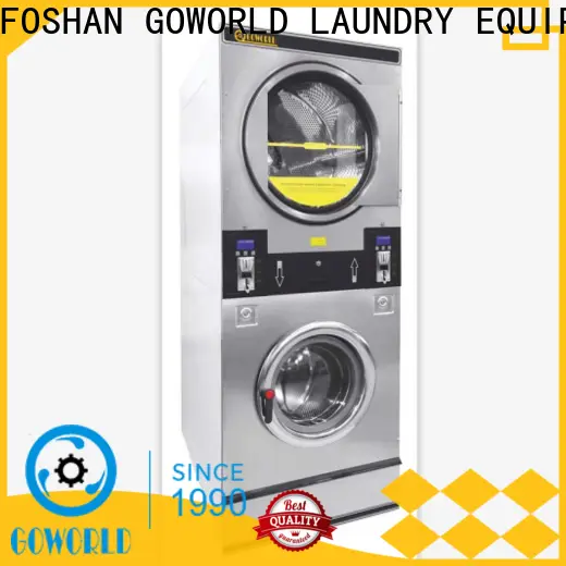 GOWORLD stainless steel semi automatic laundry machine Easy to control for Commercial laundromat59 1