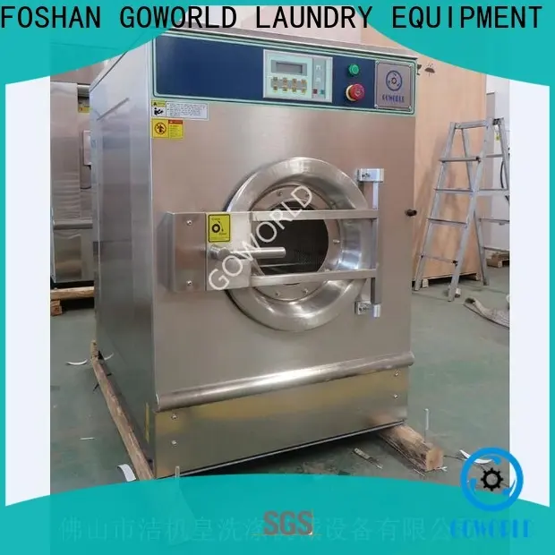 GOWORLD stainless steel semi automatic laundry machine Easy to control for Commercial laundromat61 1