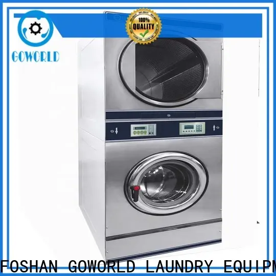 GOWORLD stainless steel semi automatic laundry machine Easy to control for Commercial laundromat70 1