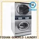 GOWORLD stainless steel semi automatic laundry machine Easy to control for Commercial laundromat71 1